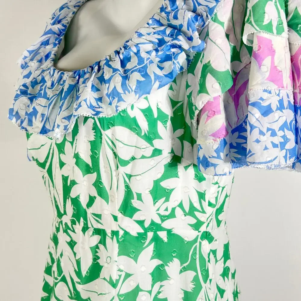 Blogger Fav Rixo Benita Printed Dress worn by Ana Cruz Kayne in Barbie - Picture 8 of 13